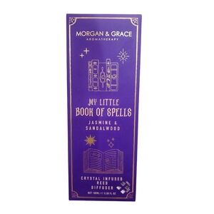 Reed‎ Diffuser Jasmine & Sandalwood Morgan & Grace My Little Book of Spells NWT